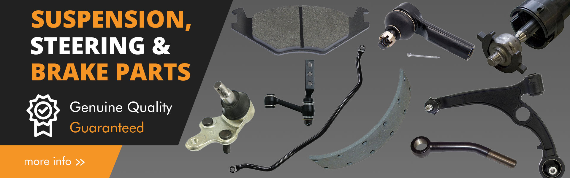 Suspension, Steering and Brake Parts