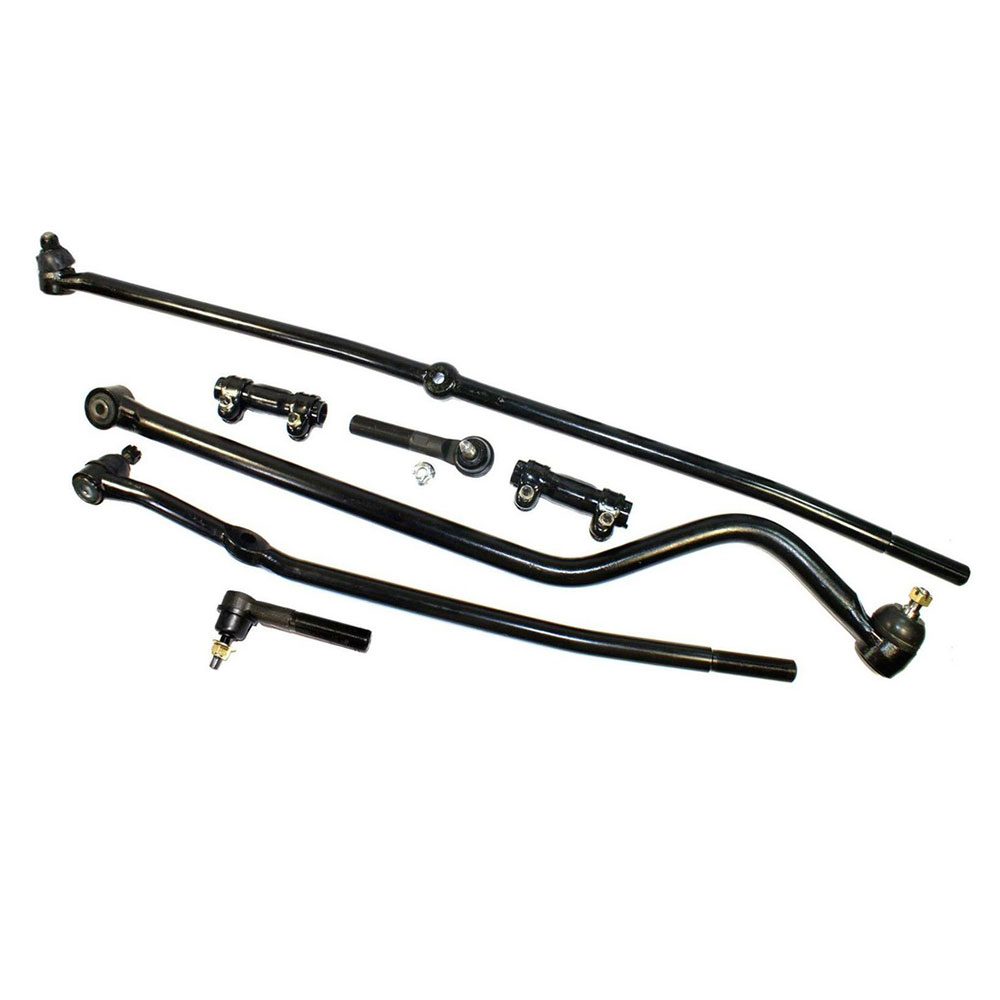 Caltric Left & Right Drag Link Set Compatible With John Deere LA Series Tractors (LA135, LA140, LA145, LA150, Etc.)